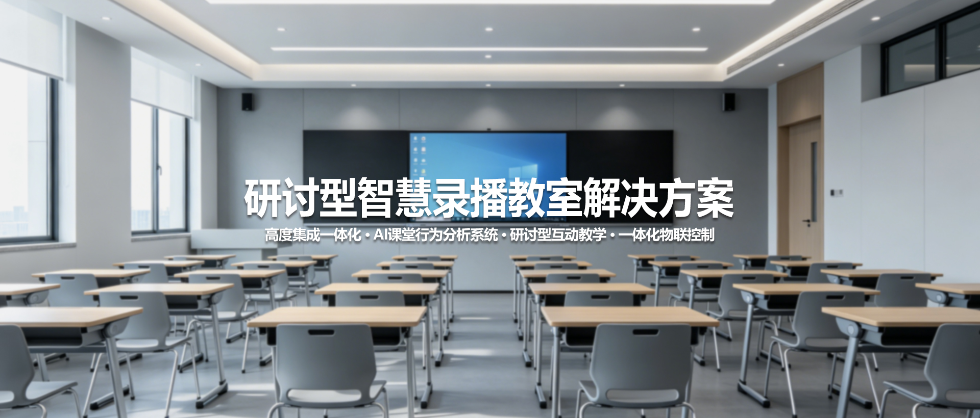 中视天威TV-GL600研讨型智慧录播教室解决方案