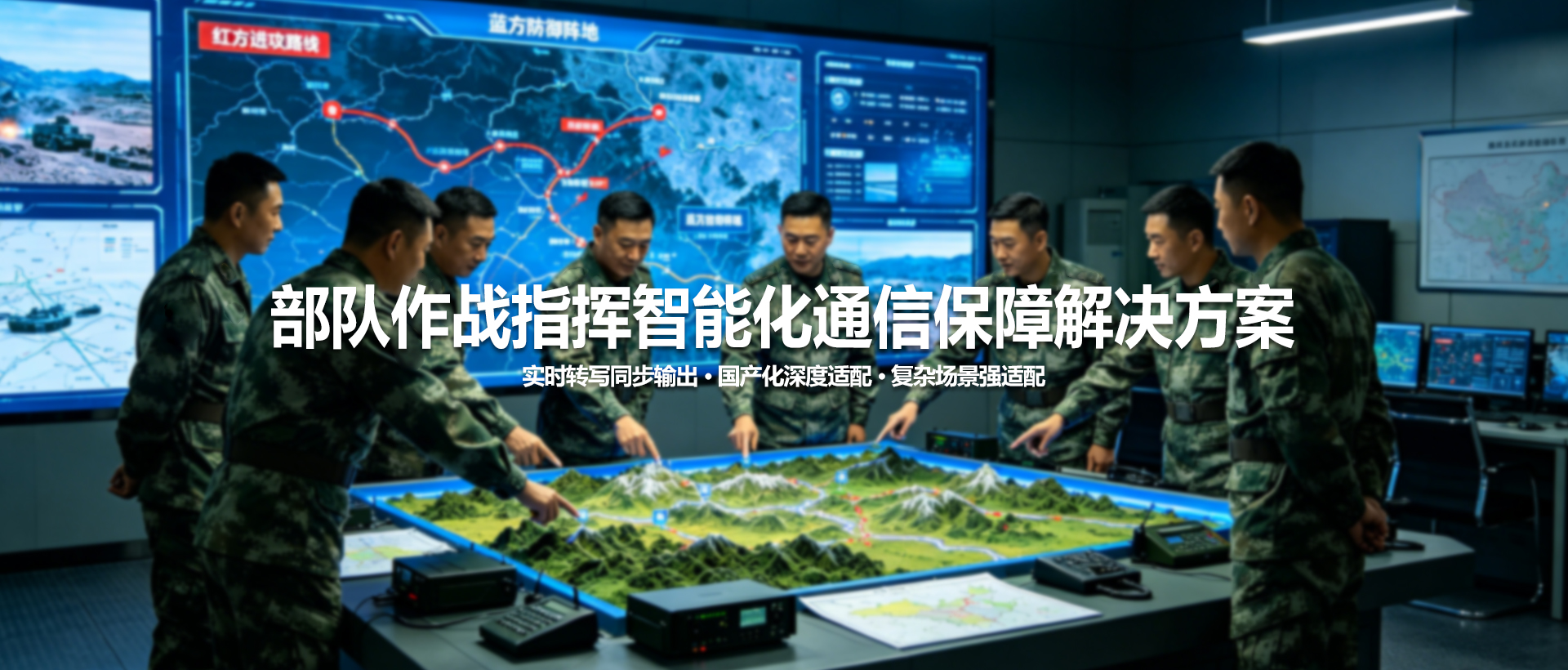 中视天威语音转写机——部队作战指挥智能化通信保障解决方案