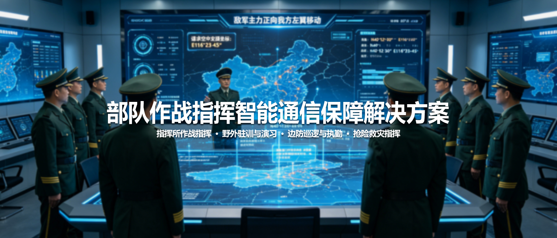 部队作战指挥智能通信保障解决方案