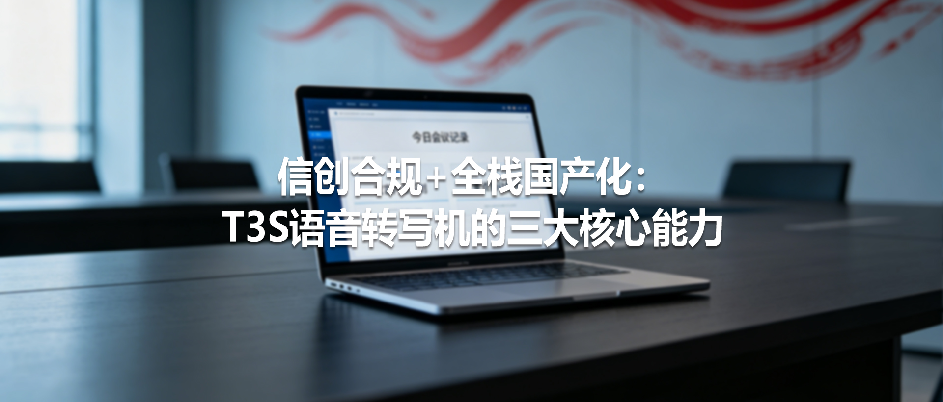 信创合规+全栈国产化： T3S语音转写机的三大核心能力