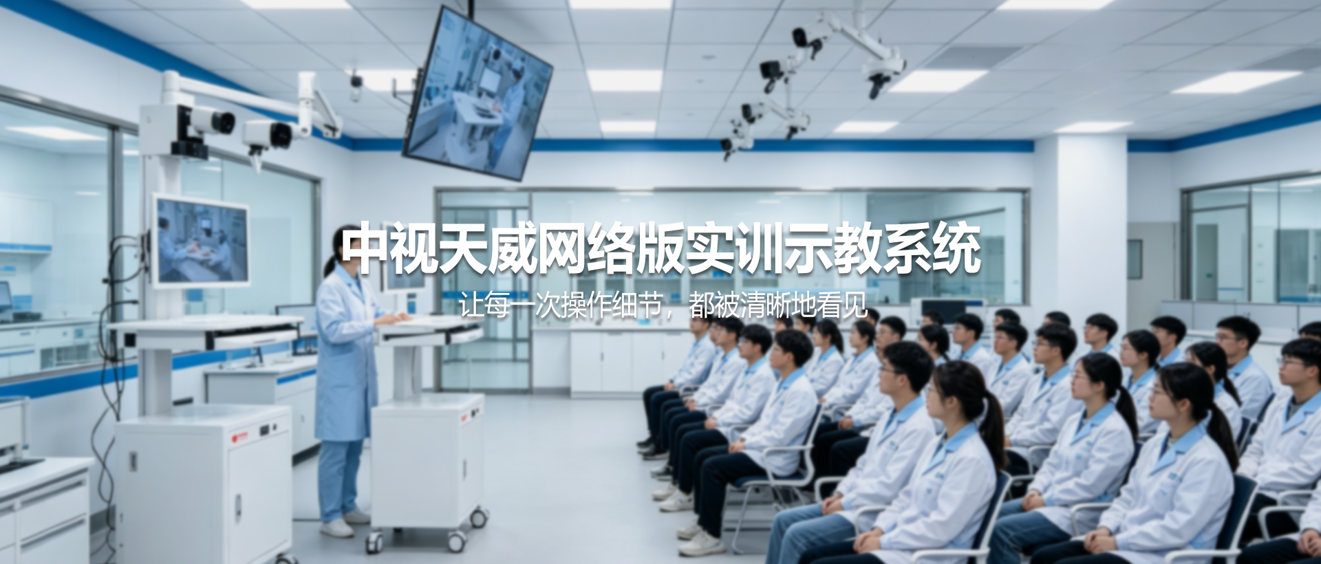 网络版实训示教系统——让每一次操作细节，都被清晰地看见