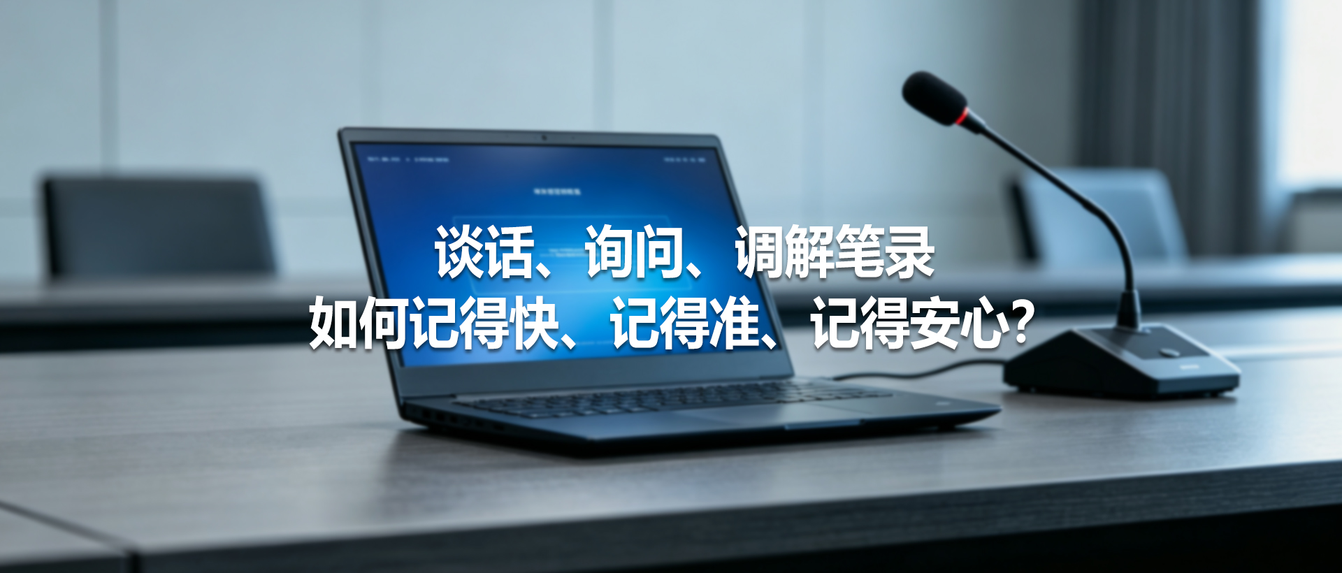 谈话、询问、调解笔录，如何记得快、记得准、记得安心？