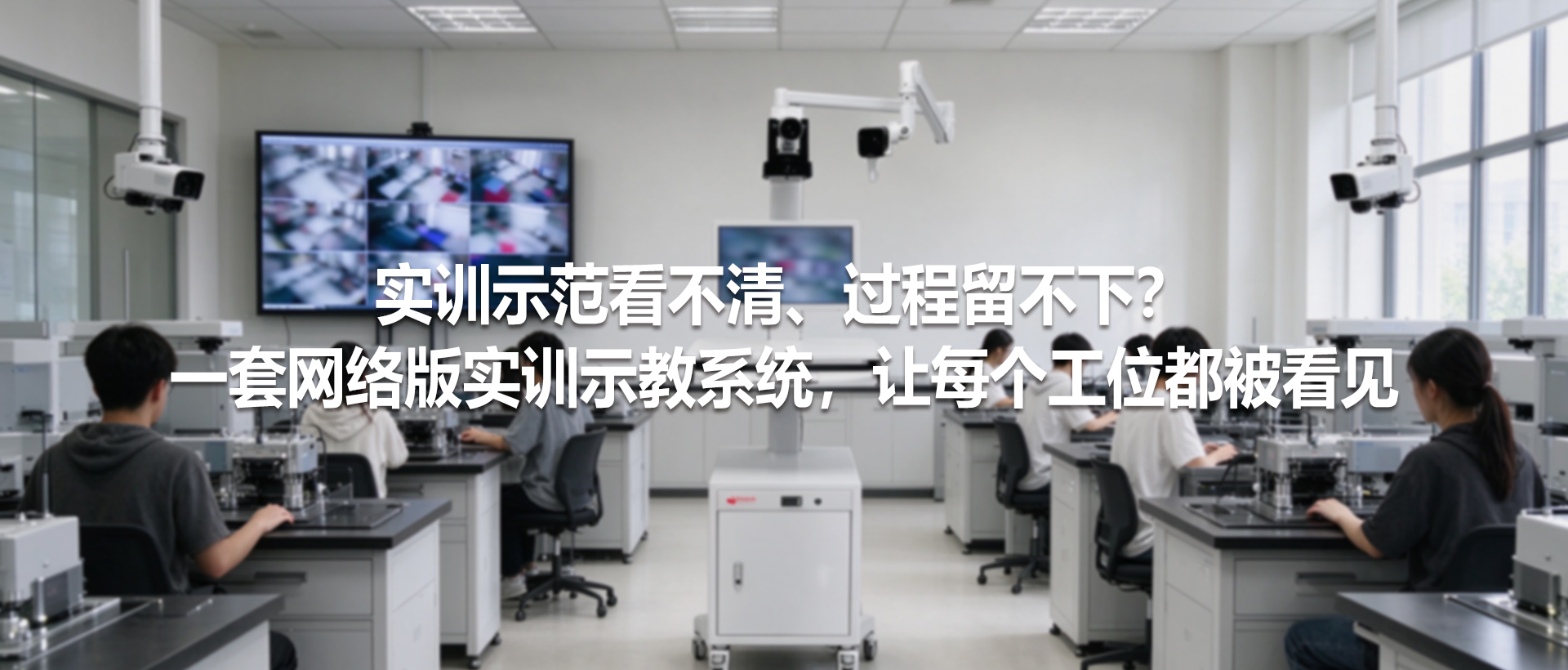实训示范看不清、过程留不下？一套网络版实训示教系统，让每个工位都被看见